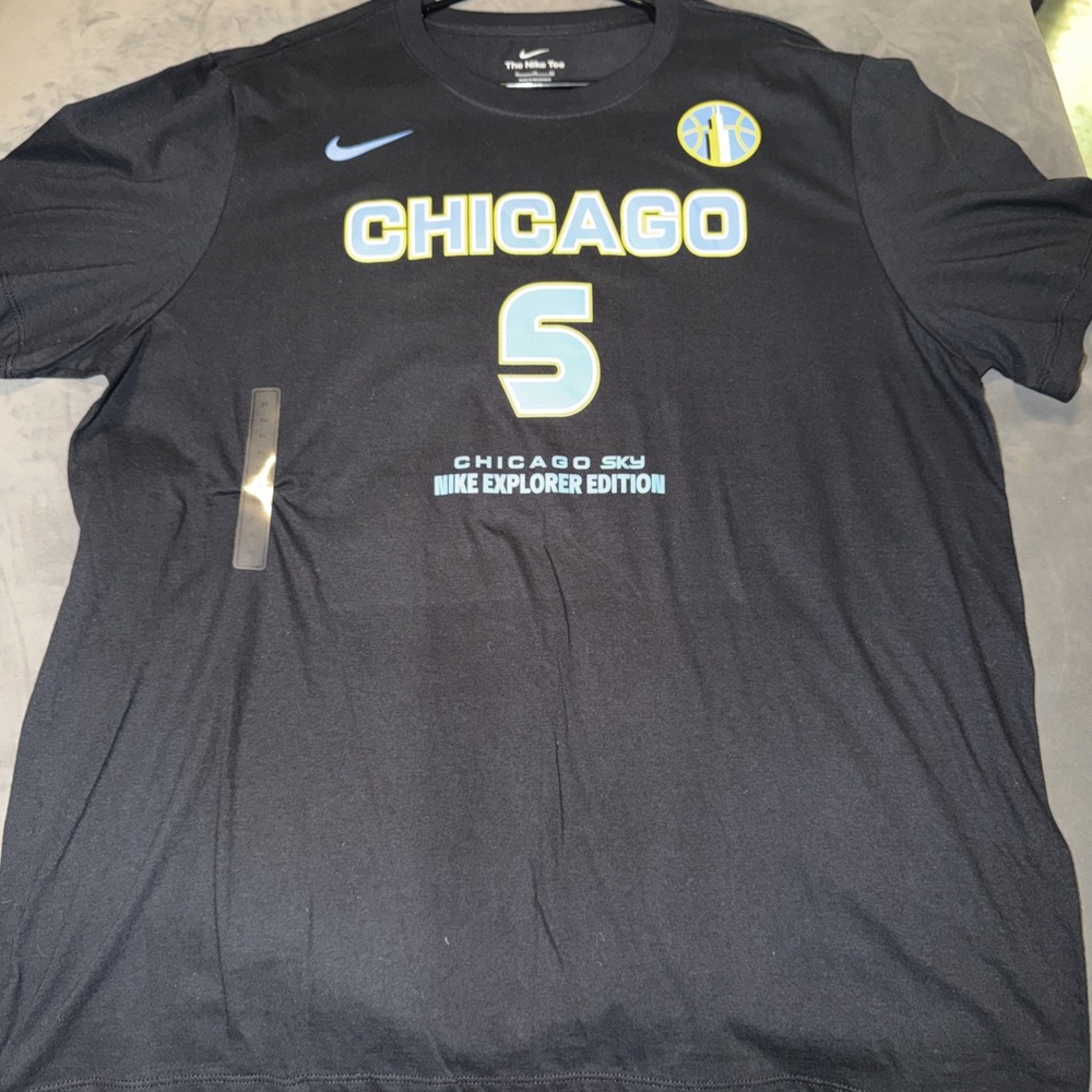 NIKE MENS CHICAGO SKY ANGEL REESE NIKE EXPLORER EDITION  TEE SHIRT XL WNBA